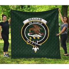 Graham Tartan Crest Quilt