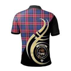 Graham of Menteith Red Tartan Polo Shirt - Believe In Me Style