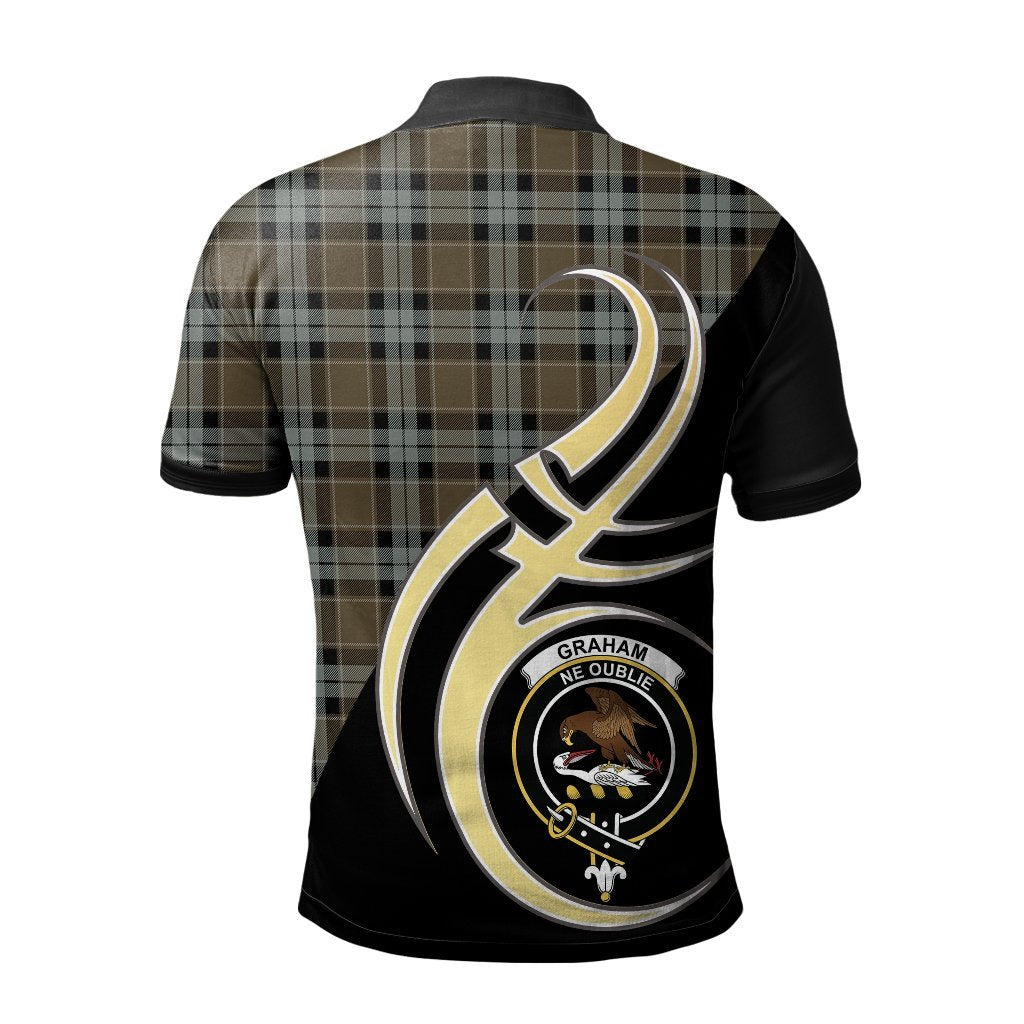 Graham of Menteith Weathered Tartan Polo Shirt - Believe In Me Style