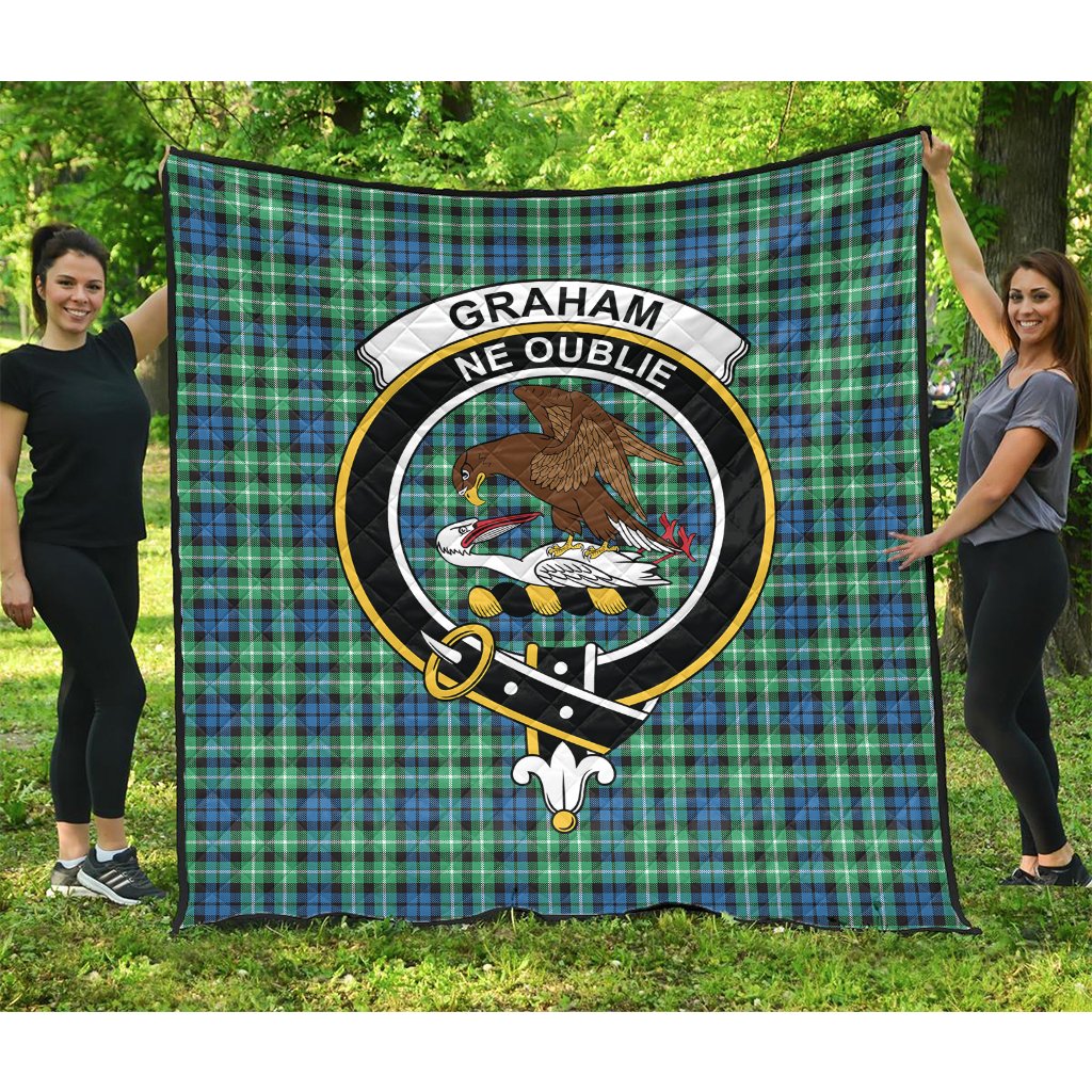 Graham of Montrose Ancient Tartan Crest Quilt