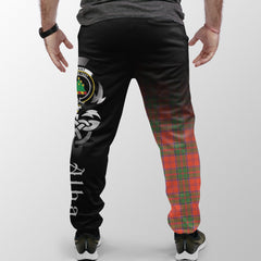 Grant Ancient Tartan Crest Jogger Sweatpants - Alba Celtic Style