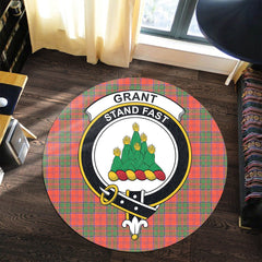 Grant Ancient Tartan Crest Round Rug