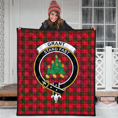 Grant Modern Tartan Crest Quilt