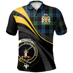 Guthrie Tartan Polo Shirt - Royal Coat Of Arms Style