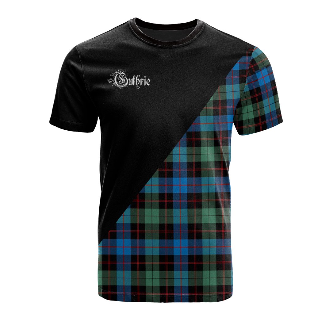 Guthrie Ancient Tartan - Military T-Shirt