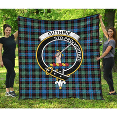 Guthrie Ancient Tartan Crest Quilt