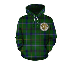 Henderson Modern Tartan Hoodie - Tree Of Life