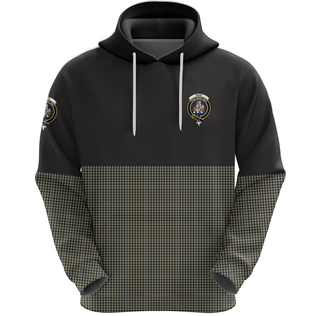 Haig Clan Half Of Tartan Hoodie