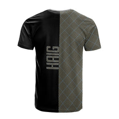 Haig Tartan T-Shirt Half of Me - Cross Style