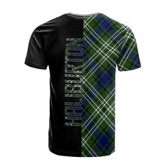 Haliburton Tartan T-Shirt Half of Me - Cross Style