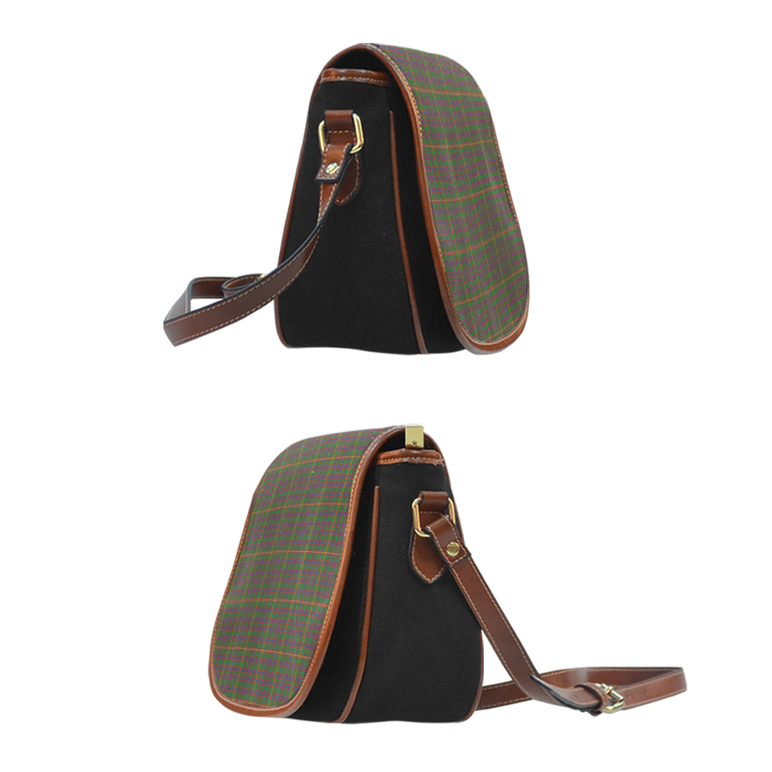 Hall Tartan Saddle Handbags