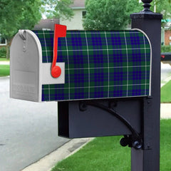 Hamilton Hunting Modern Tartan Crest Mailbox
