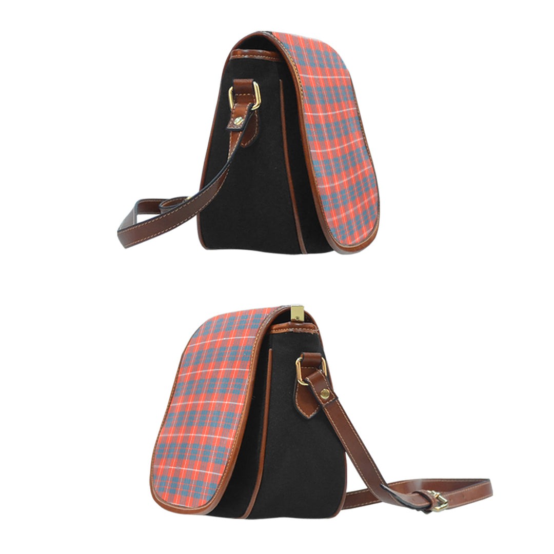 Hamilton Ancient Tartan Saddle Handbags