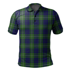 Hamilton Green Hunting Tartan Polo Shirt