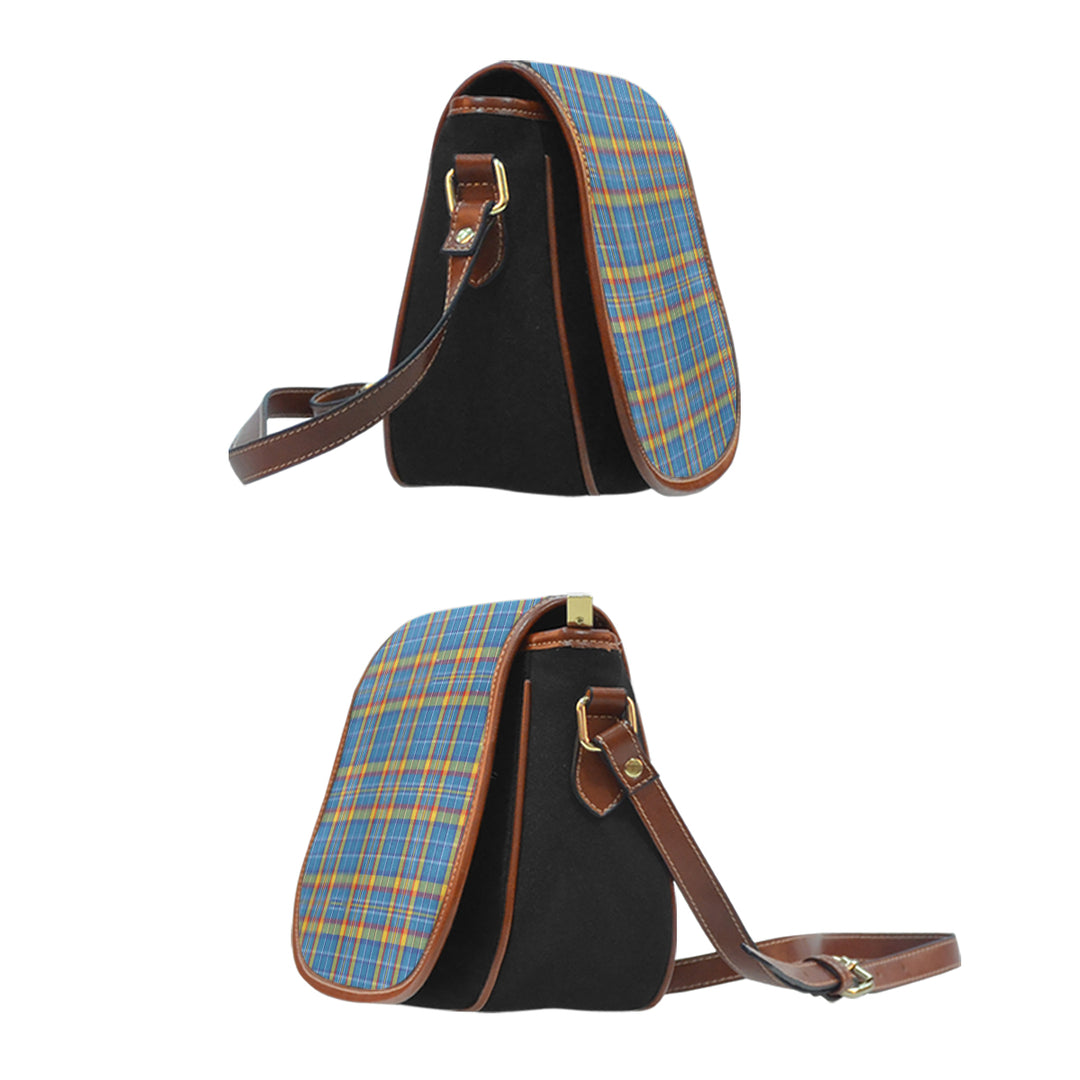 Healy Tartan Saddle Handbags