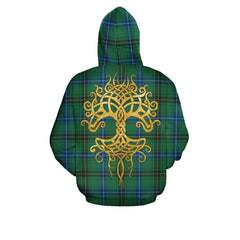 Henderson Ancient Tartan Hoodie - Tree Of Life