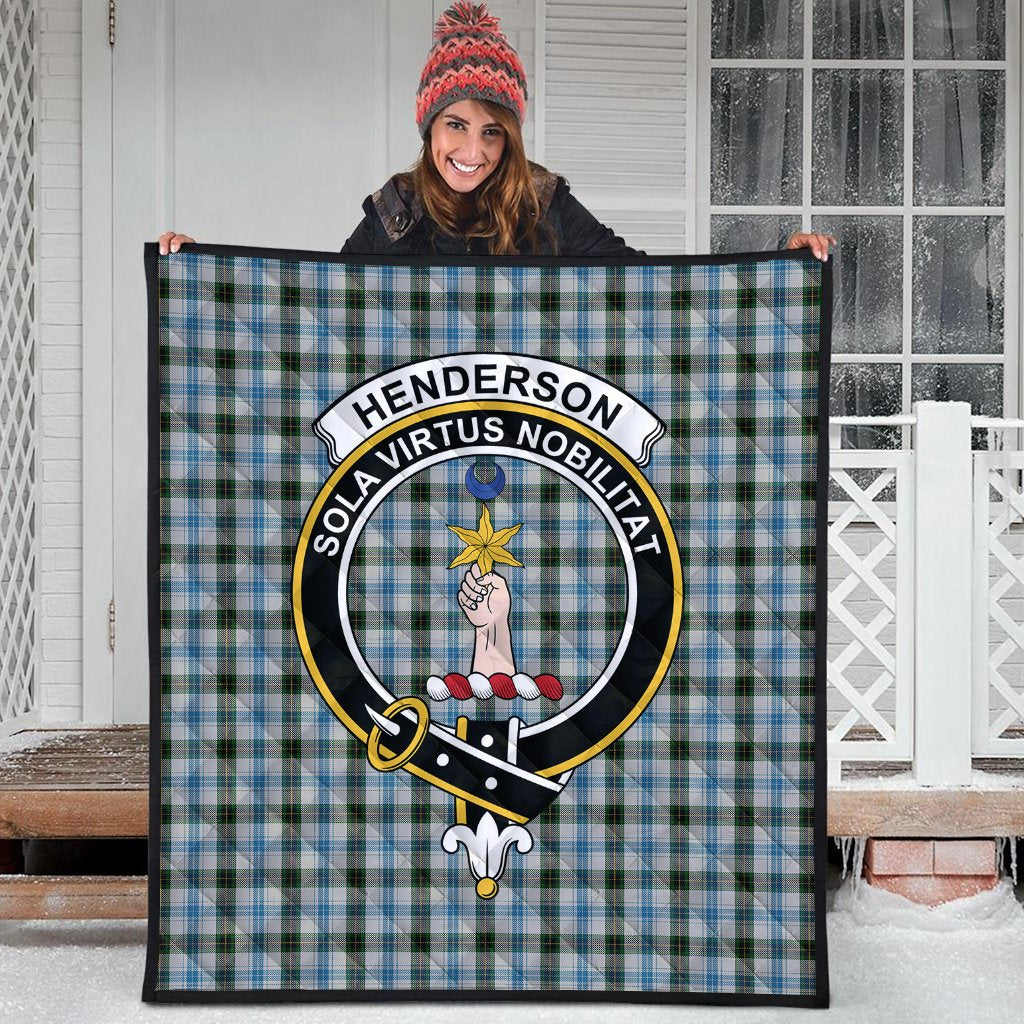 Henderson Dress Tartan Crest Quilt