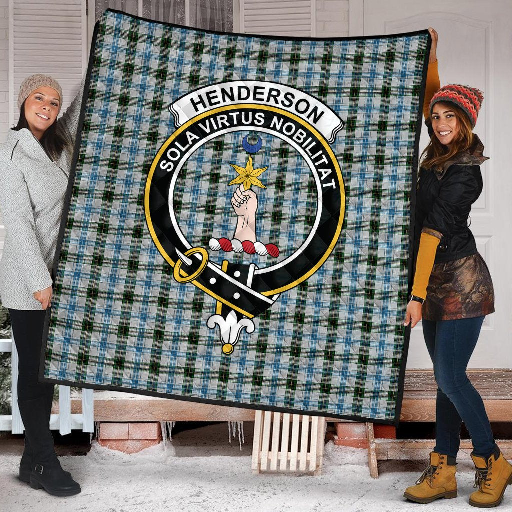 Henderson Dress Tartan Crest Quilt