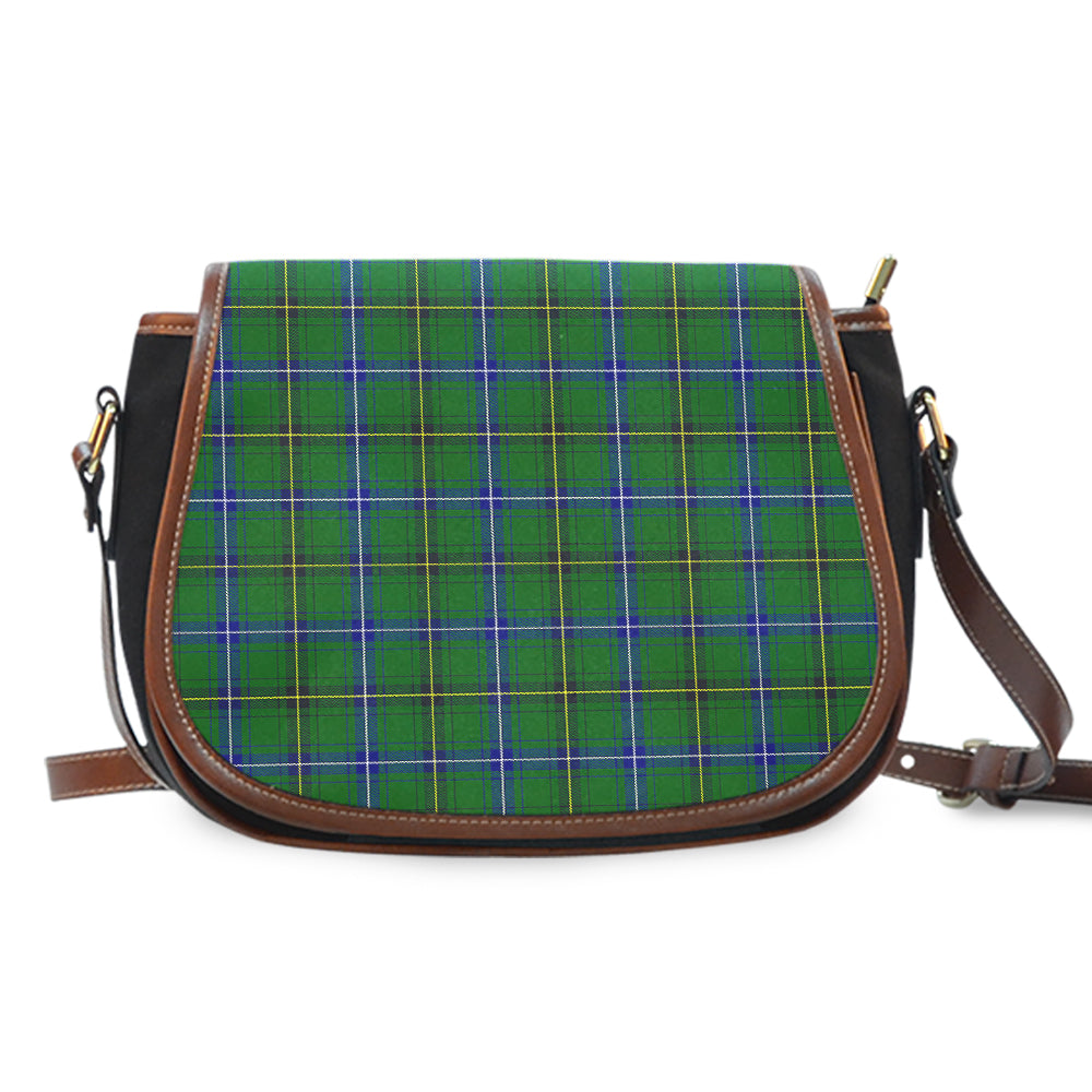 Henderson Modern Tartan Saddle Handbags