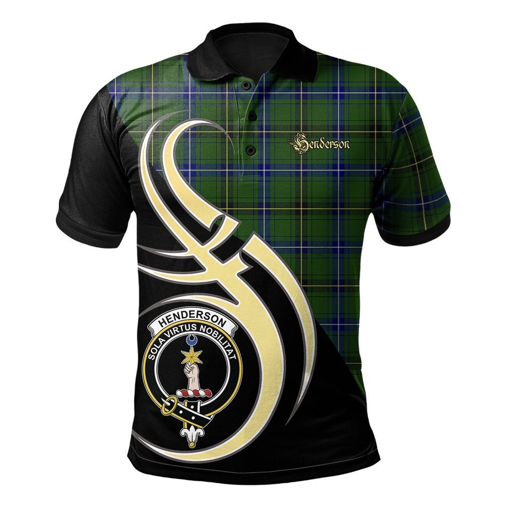 Henderson Modern Tartan Polo Shirt - Believe In Me Style