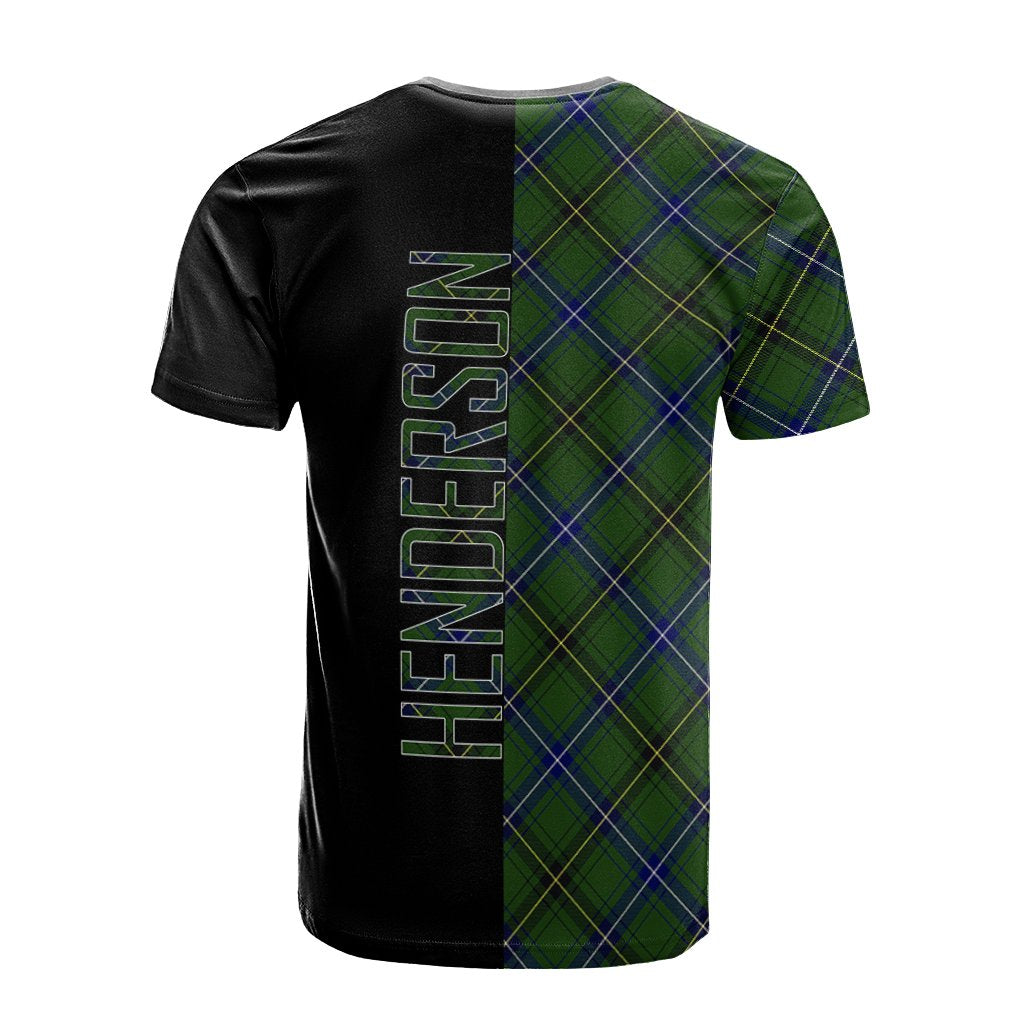 Henderson Modern Tartan T-Shirt Half of Me - Cross Style