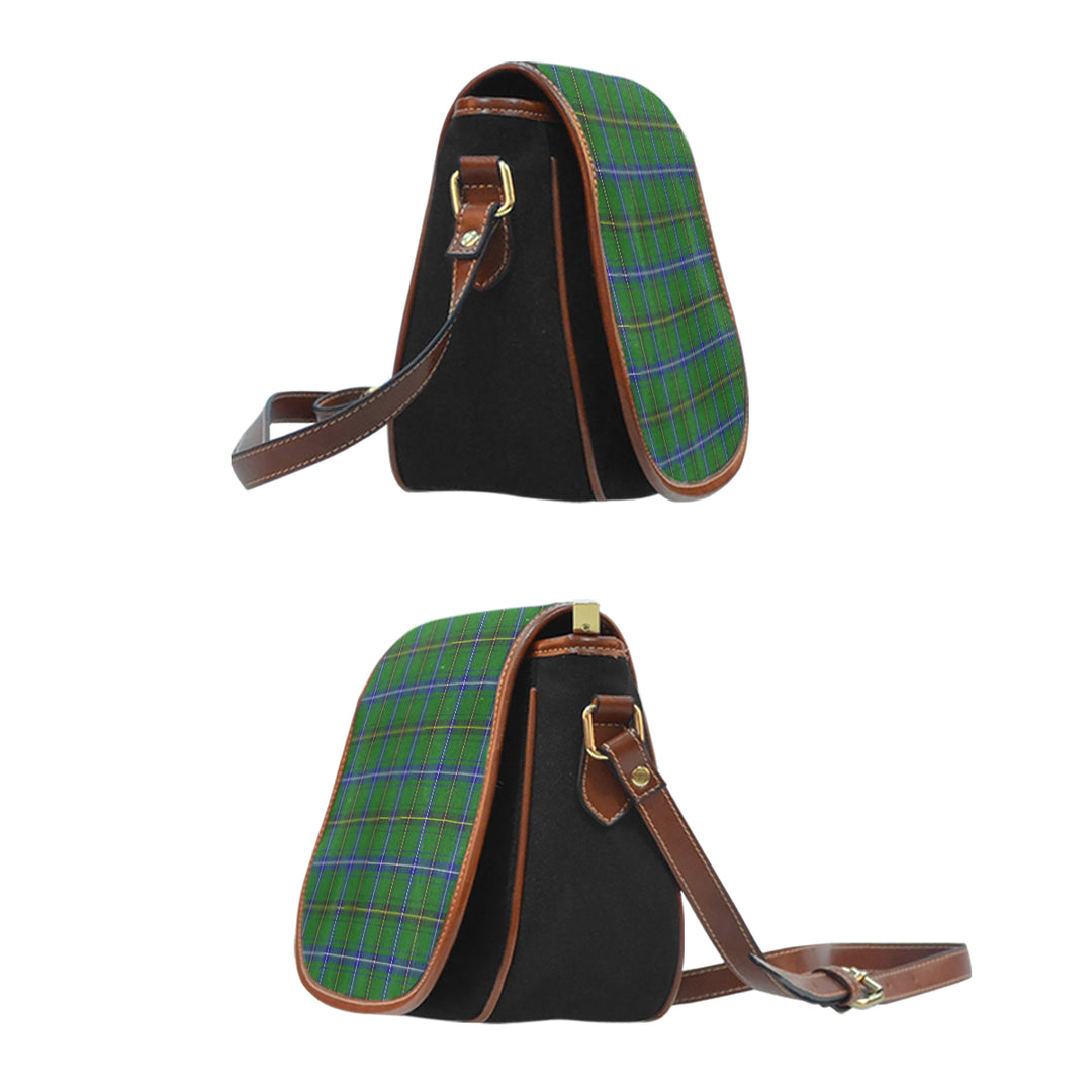 Henderson Modern Tartan Saddle Handbags