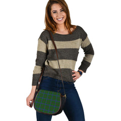 Henderson Modern Tartan Saddle Handbags