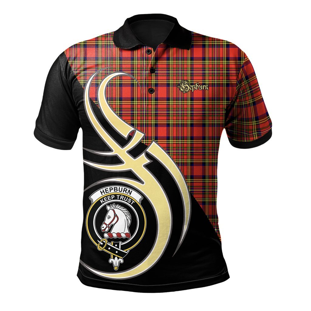 Hepburn Tartan Polo Shirt - Believe In Me Style