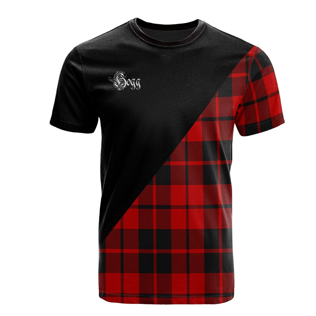 Hogg Tartan - Military T-Shirt