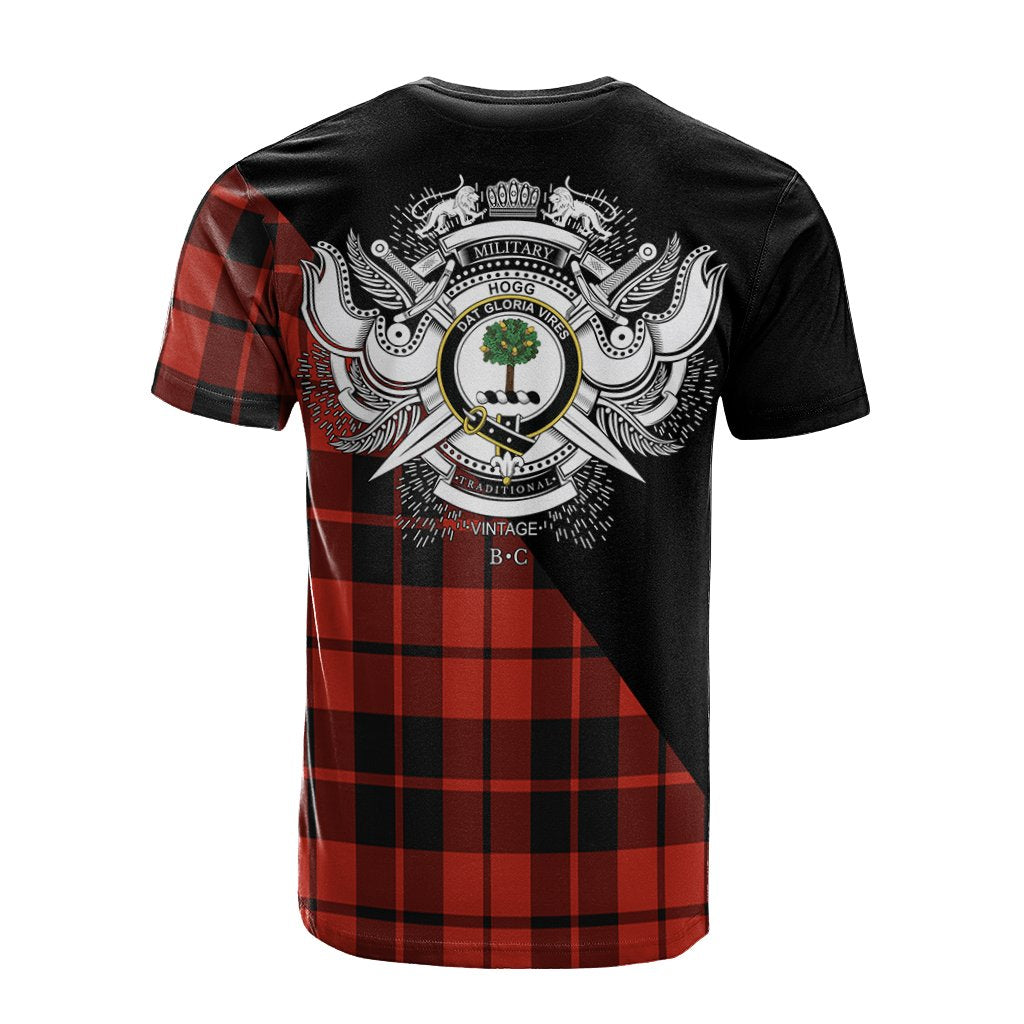 Hogg Tartan - Military T-Shirt