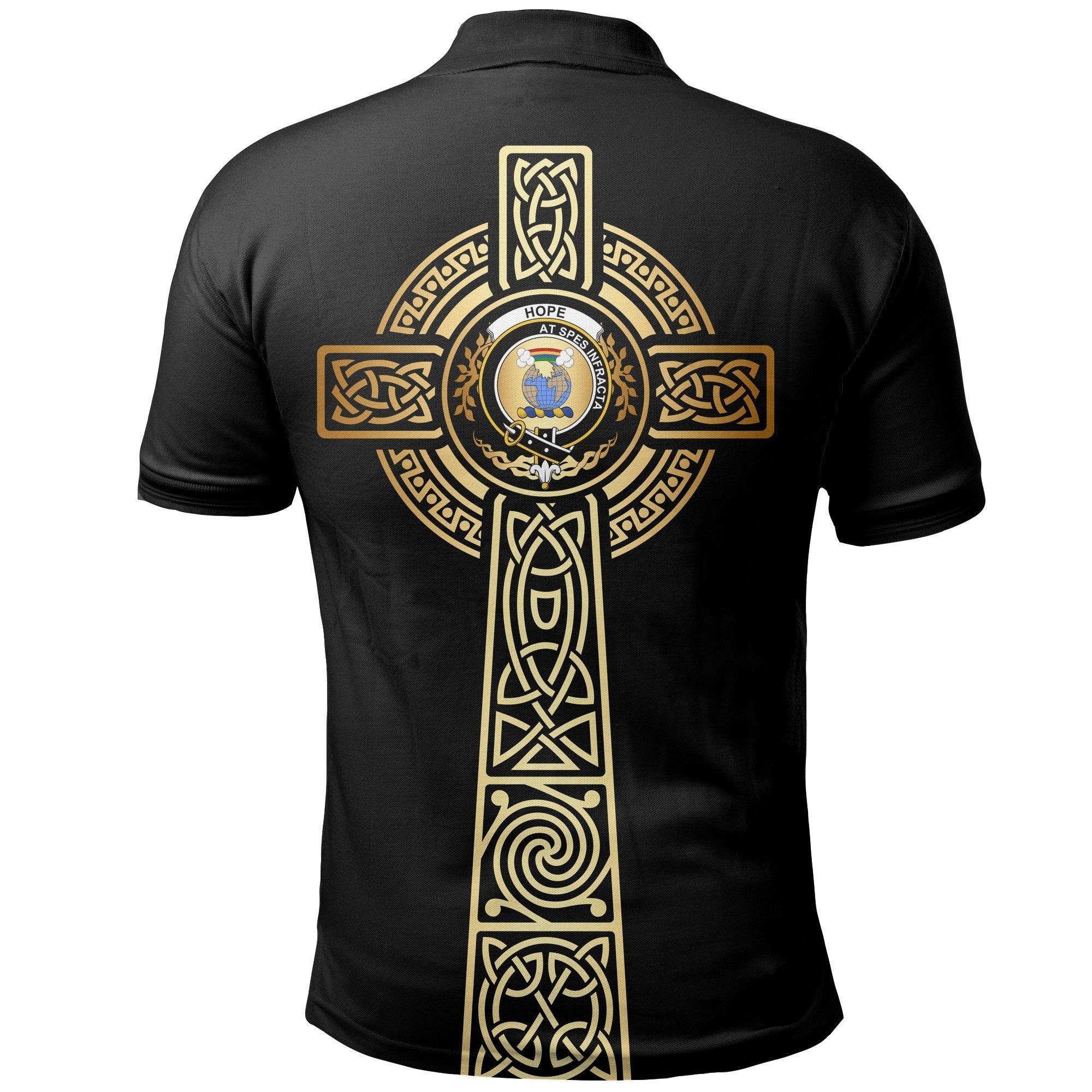 Hope Clan Unisex Polo Shirt - Celtic Tree Of Life
