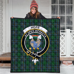 Hope (Vere) Lochcarron Tartan Crest Quilt