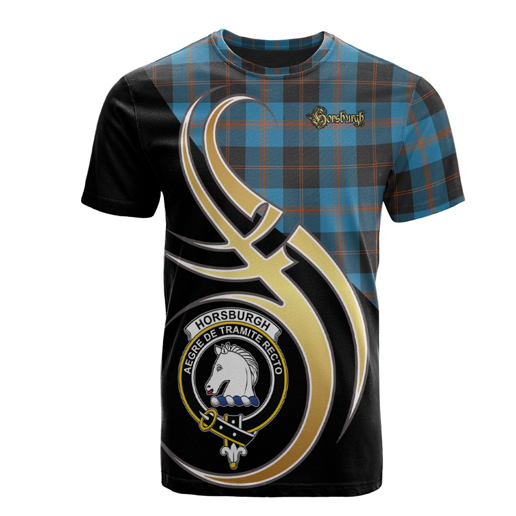 Horsburgh Tartan T-shirt - Believe In Me Style