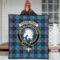 Horsburgh Tartan Crest Quilt