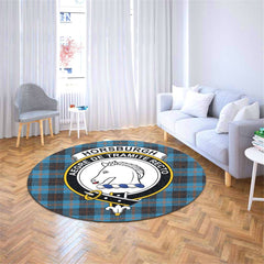 Horsburgh Tartan Crest Round Rug