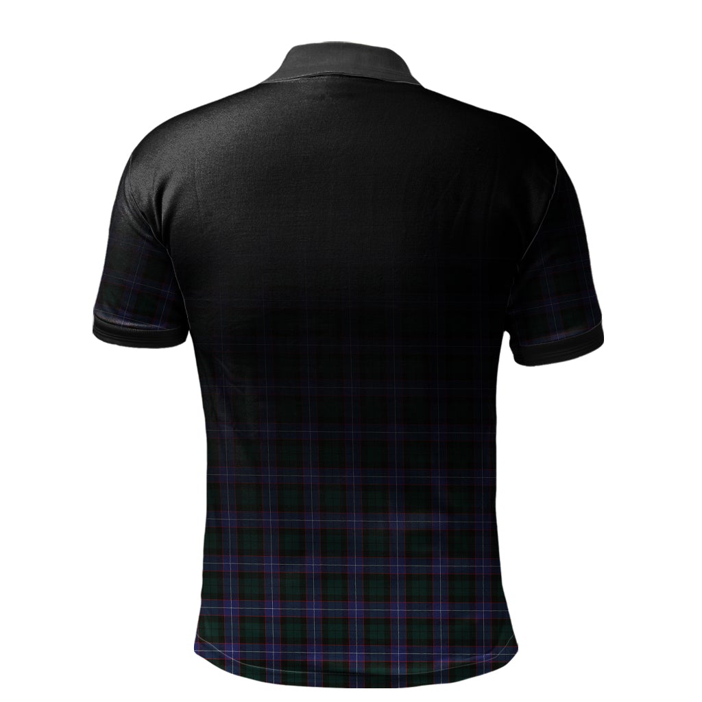 Hunter Modern Tartan Polo Shirt - Alba Celtic Style