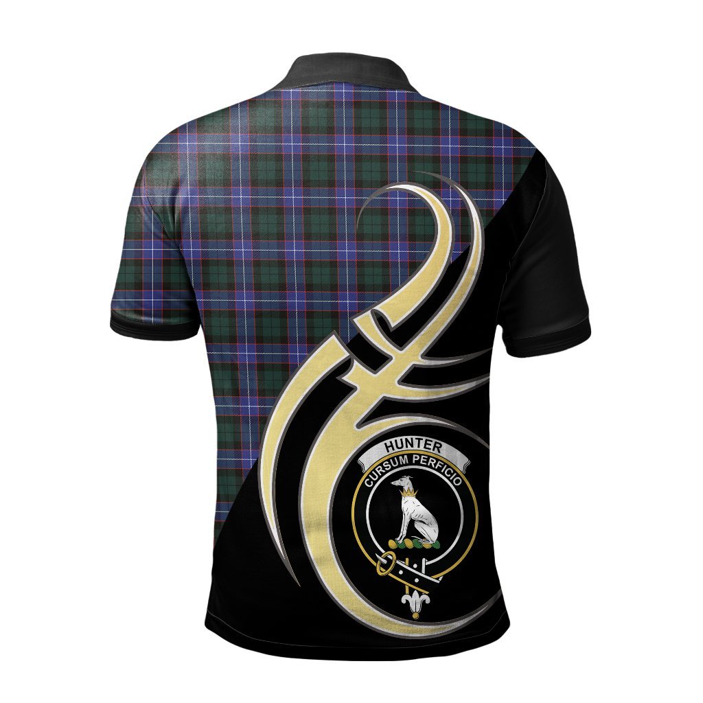 Hunter Modern Tartan Polo Shirt - Believe In Me Style