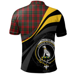 Hunter USA Tartan Polo Shirt - Royal Coat Of Arms Style