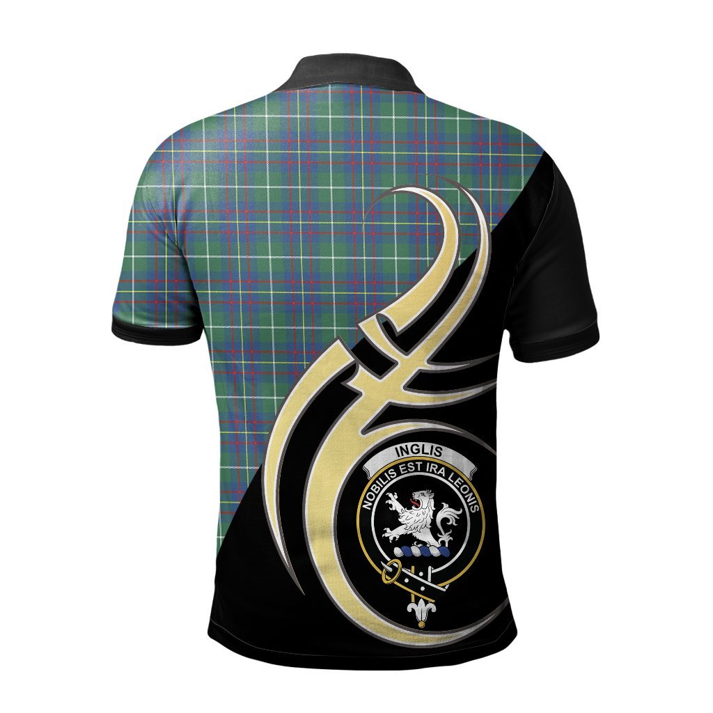 Inglis Ancient Tartan Polo Shirt - Believe In Me Style