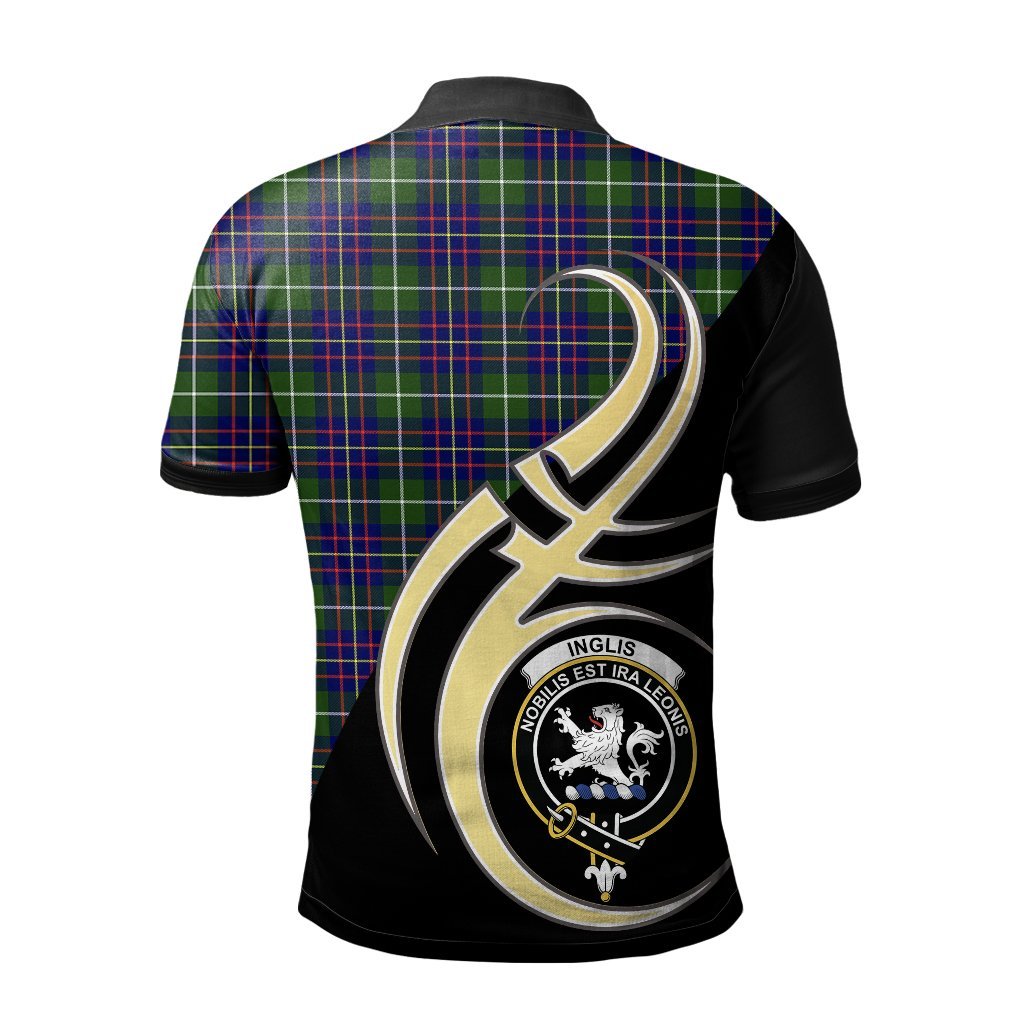 Inglis Modern Tartan Polo Shirt - Believe In Me Style