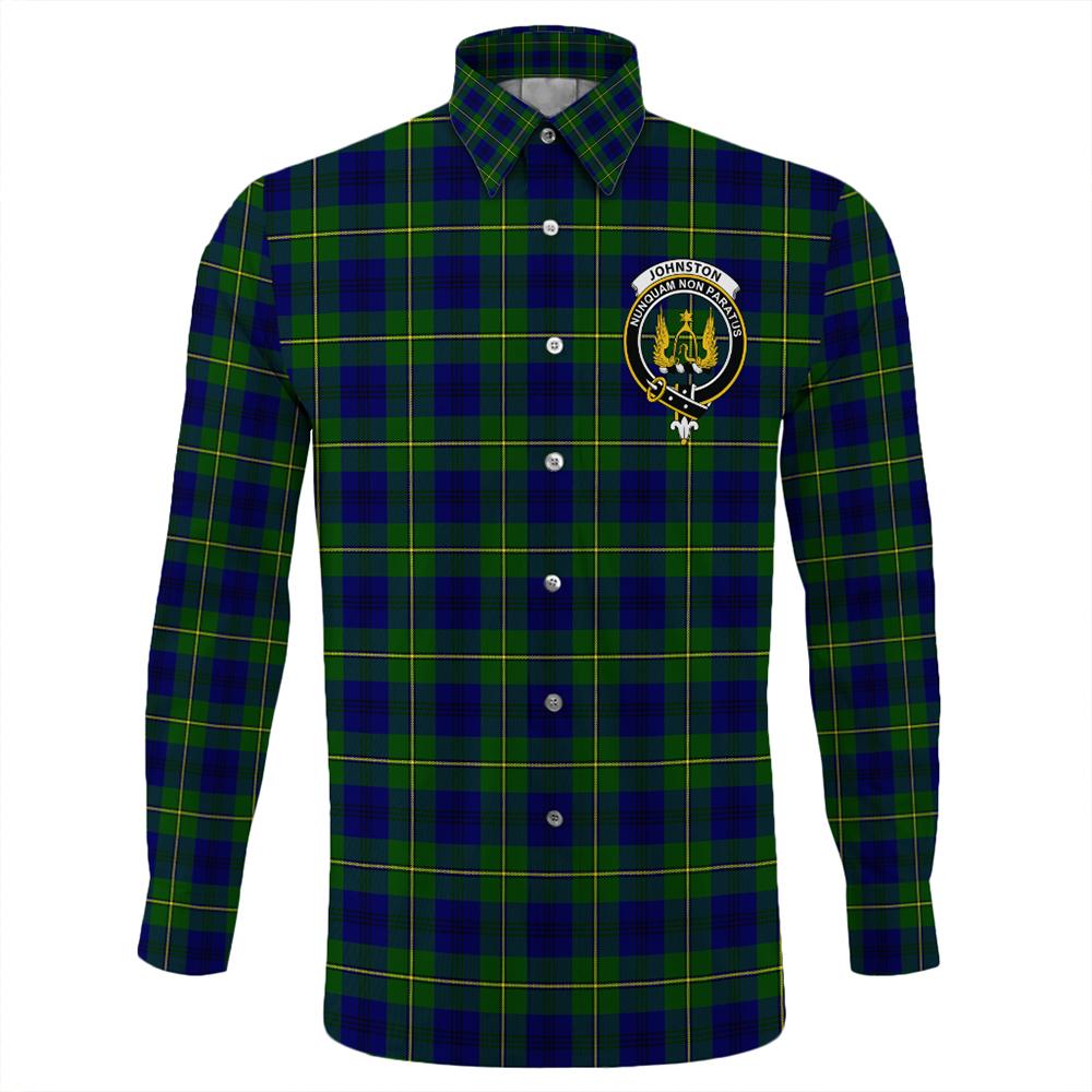 Johnston Modern Tartan Long Sleeve Button Shirt