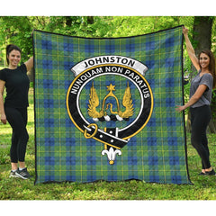 Johnston Ancient Tartan Crest Quilt