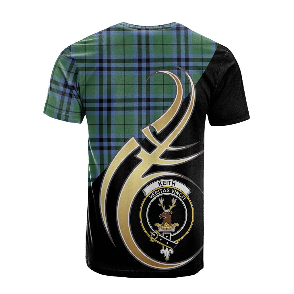 Keith Ancient Tartan T-shirt - Believe In Me Style