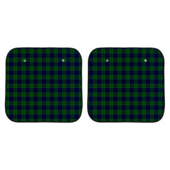 Keith Modern Tartan Car Sun Shade - 2 Pieces