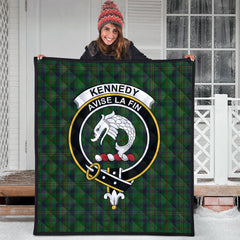 Kennedy Tartan Crest Quilt