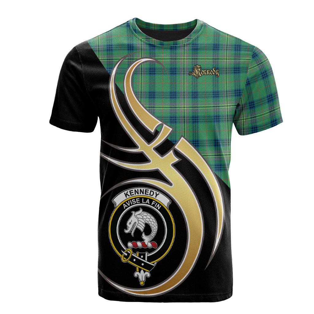 Kennedy Ancient Tartan T-shirt - Believe In Me Style