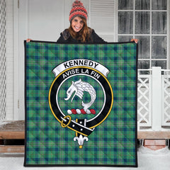 Kennedy Ancient Tartan Crest Quilt