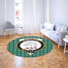 Kennedy Ancient Tartan Crest Round Rug