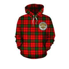 Kerr Modern Tartan Hoodie - Tree Of Life