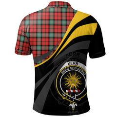 Kerr Ancient Tartan Polo Shirt - Royal Coat Of Arms Style